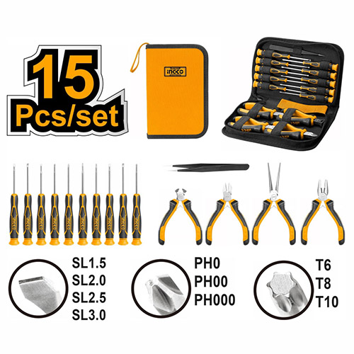 TOTAL 11Pcs Electricians Tools Set (TKETS0111)